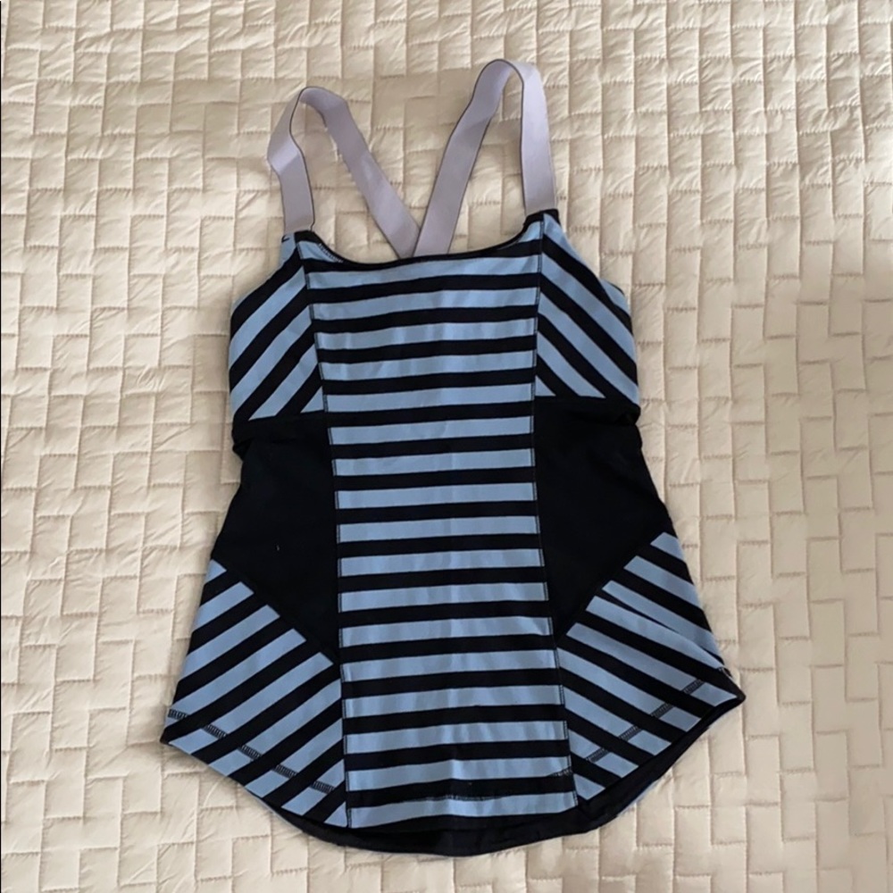 Lululemon racerback with built-in sports bra